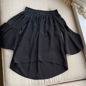 Off the shoulder flowy top